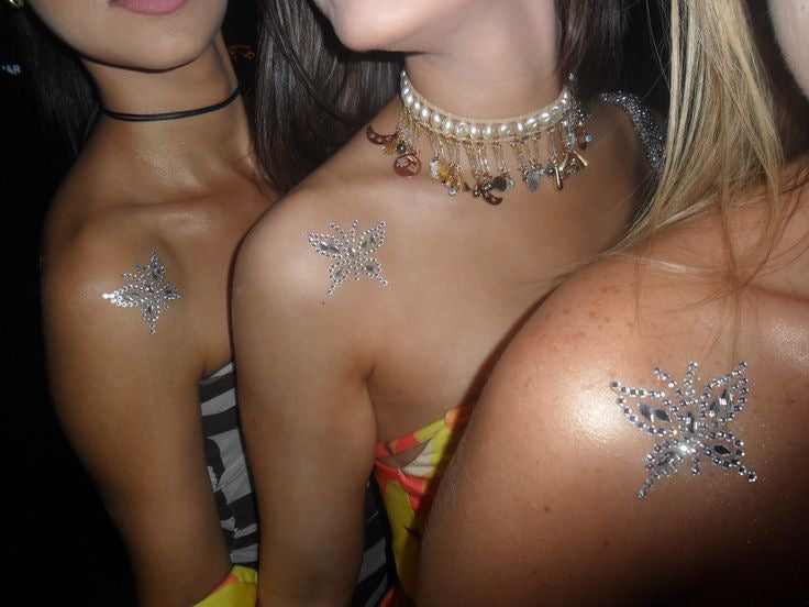 SS “Star Face” Gem & Rhinestone Set