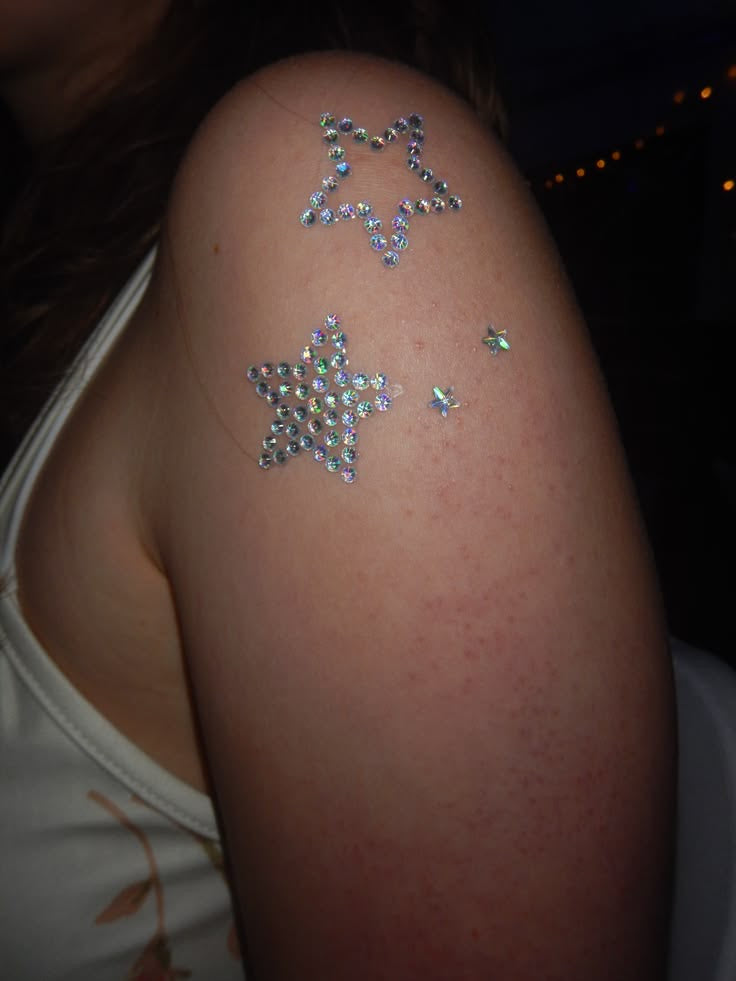 SS “Star Face” Gem & Rhinestone Set