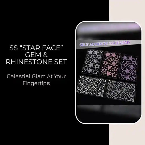 SS &ldquo;Star Face&rdquo; Gem &amp; Rhinestone Set by@Outfy